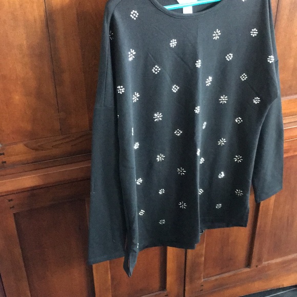 Brand New With Tags Christopher & Banks Black Shirt - Picture 4 of 6